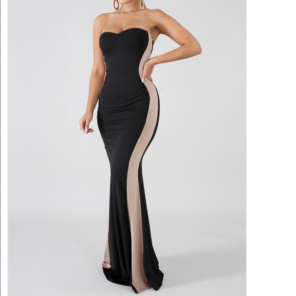 HOUR GLASS MERMAID DRESS - Picture 2 of 4